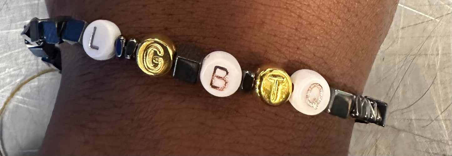 “Customizable LGBTQ Bracelets: Bold & Beautiful Pride Accessories for Every Identity”